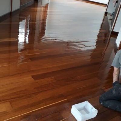 Pulida de pisos de madera
